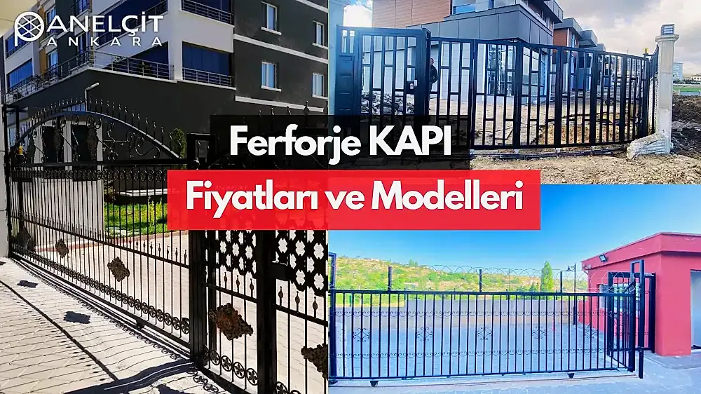 Ferforje Bahçe Kapıları