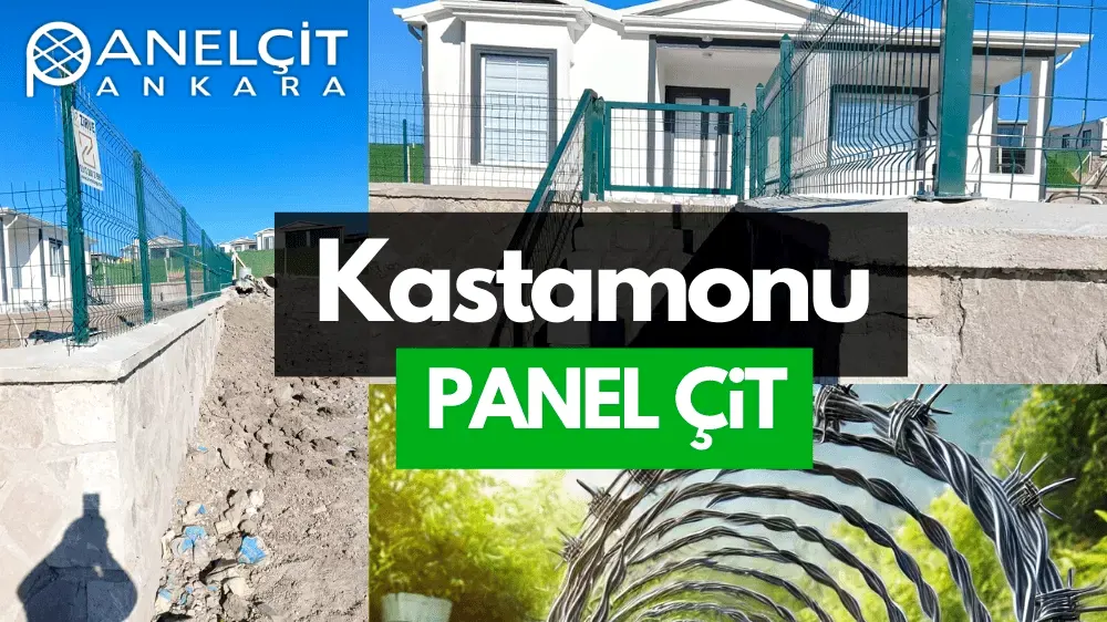 Kastamonu Panel Çit ve Bahçe Çit Fiyatları